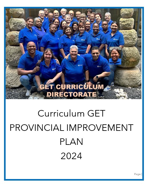 CURRICULUM GET 2024 PROVINCIAL IMPROVEMENT PLAN WCED EPortal   GET 2024 PIP 